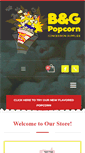 Mobile Screenshot of bgpopcorn.com